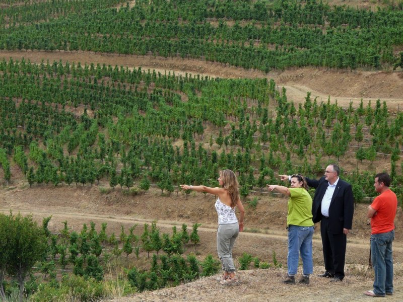 Visita del Director General de Turisme al Priorat