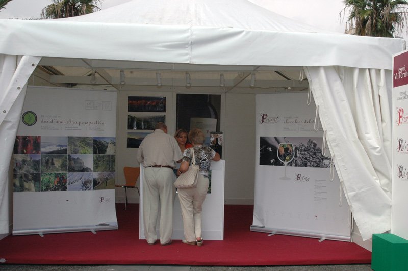 Stand del Priorat a la Mostra de Vins