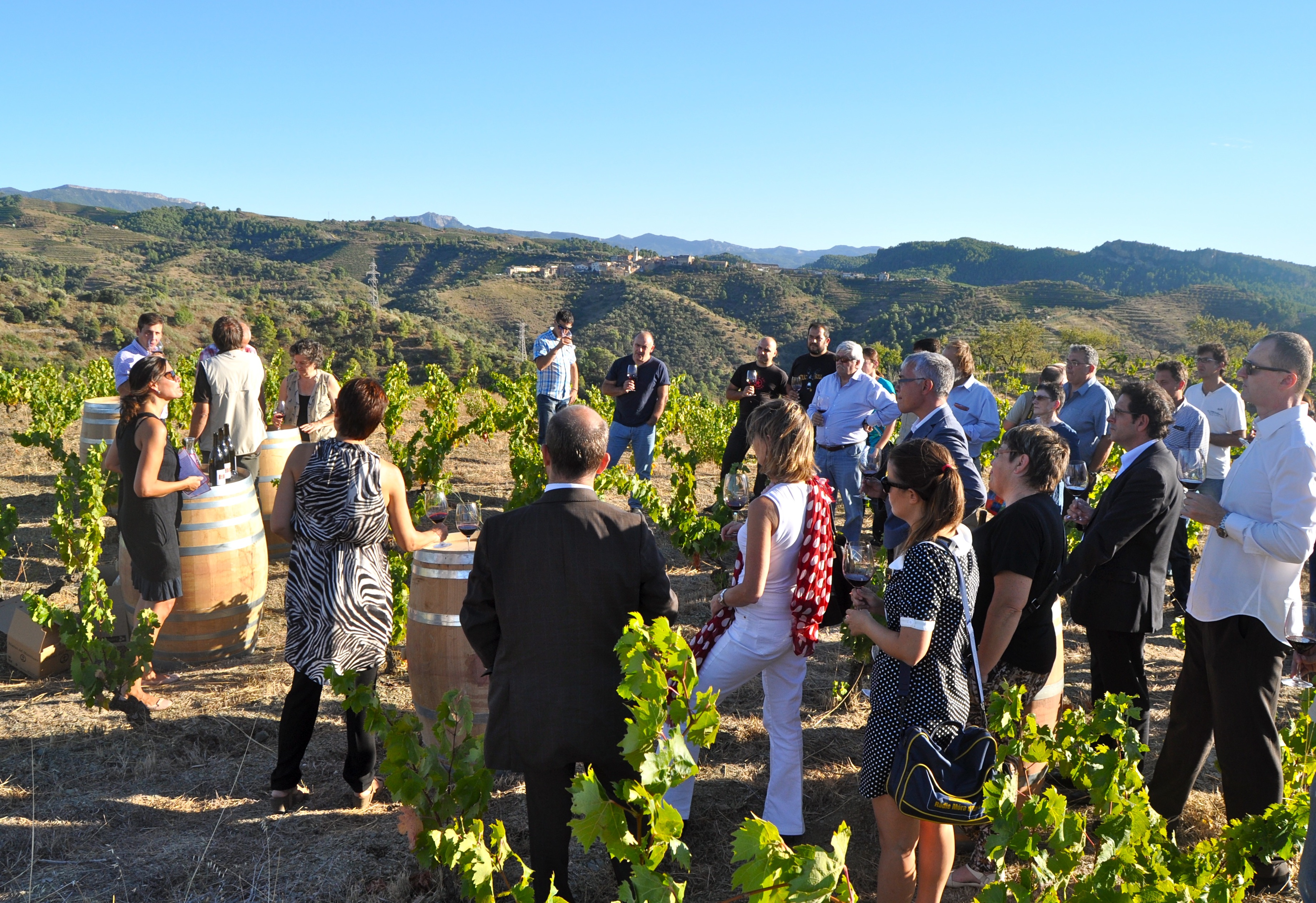 Fotografia de la presentació de Priorat Enoturisme