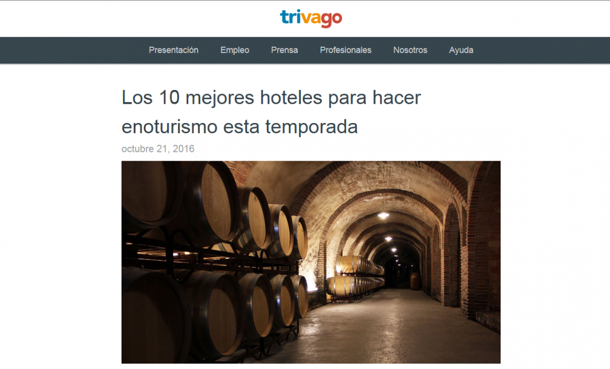 Un hotel del Priorat entre els deu millors hotels per fer enoturisme a Espanya