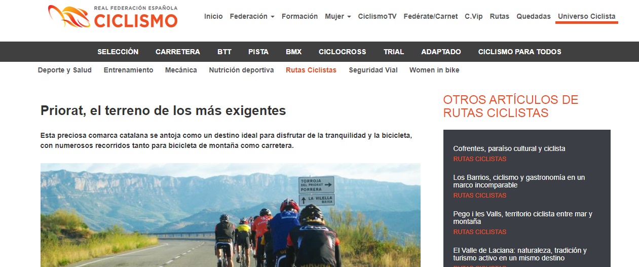 Cicloturisme Catalunya 