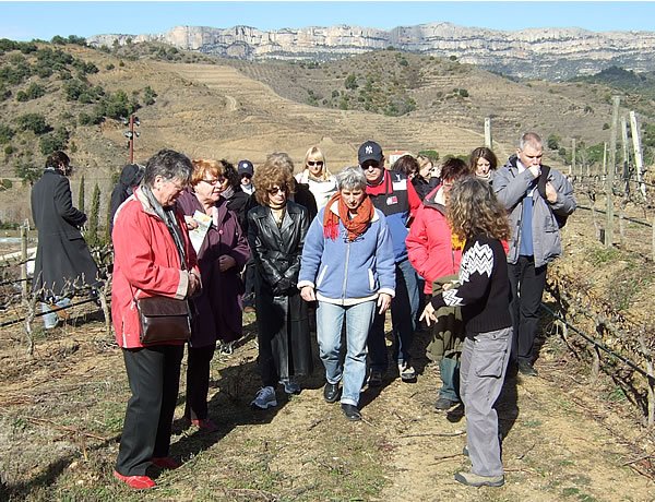 Wine Pleasures Group in Priorat (Jan 09)