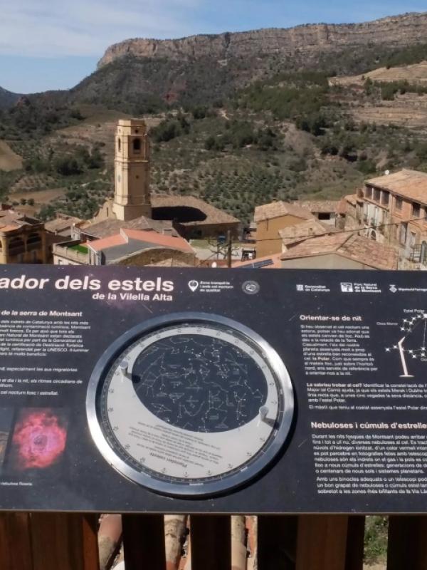 Mirador astronòmic de la Vilella Alta