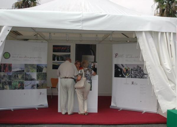 Stand del Priorat a la Mostra de Vins