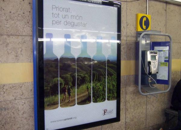 Publicitat Priorat Passeig de Gràcia