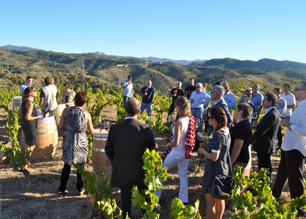 Fotografia de la presentació de Priorat Enoturisme