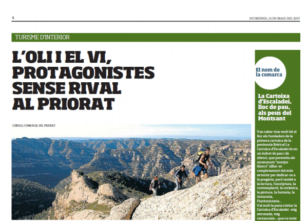 L'oli i el vi, protagonistes sense rival al Priorat