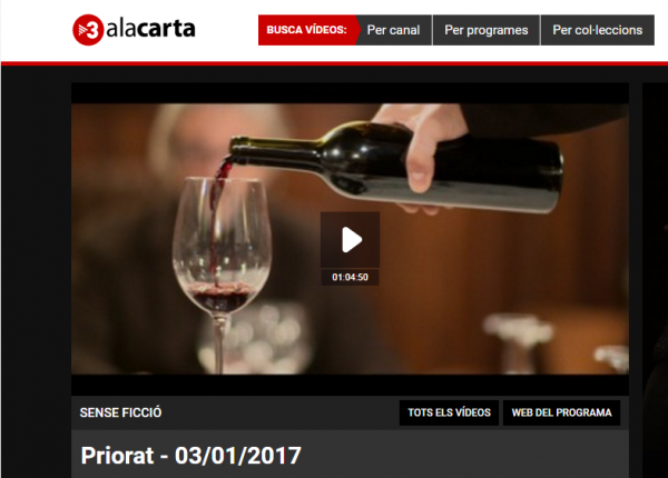 Priorat a Sense Ficció TV3