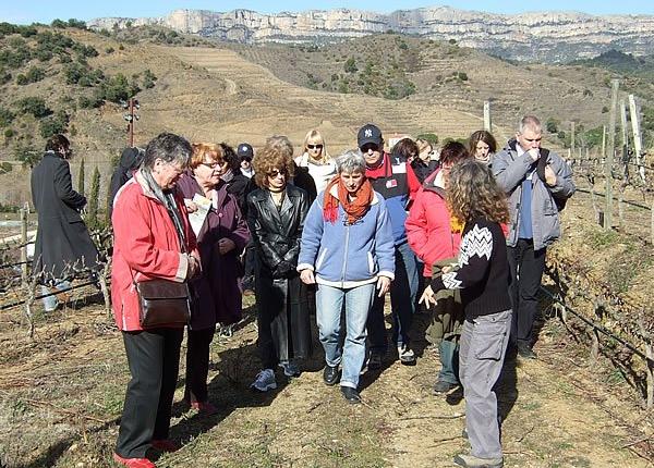 Wine Pleasures Group in Priorat (Jan 09)