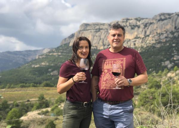 Wein tasting Spanien