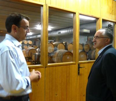 Visita del Director General de Turisme al Priorat