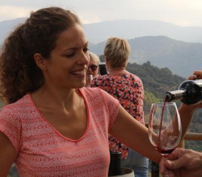 Wein tasting Spanien